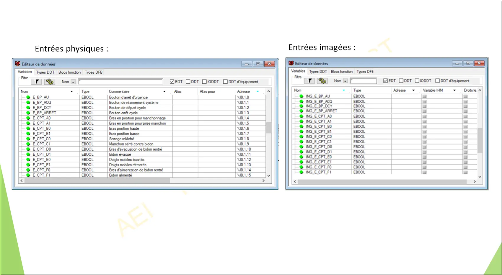 Variables Et Pr liminaire Formation UNITY PRO 01 2021